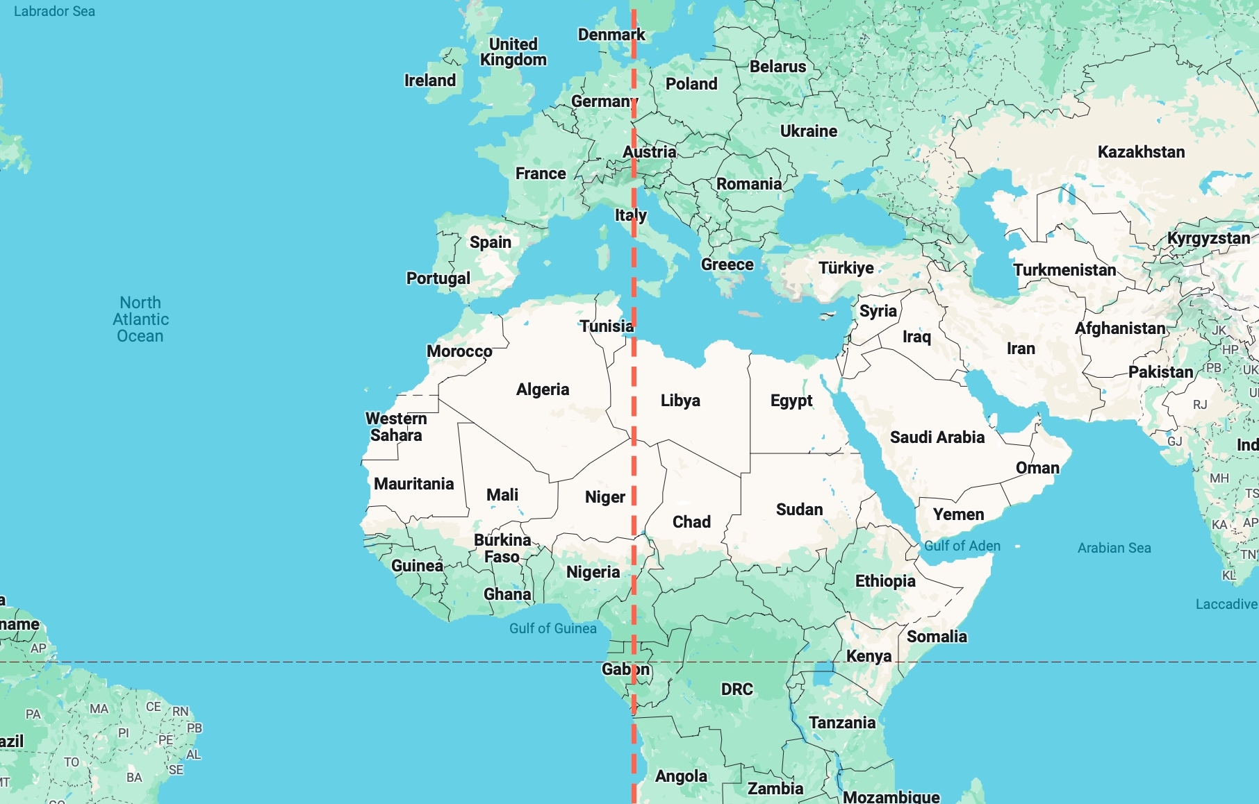 Alternate Prime Meridian