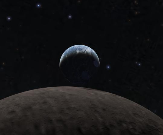Earth, Moon, and the Solar System